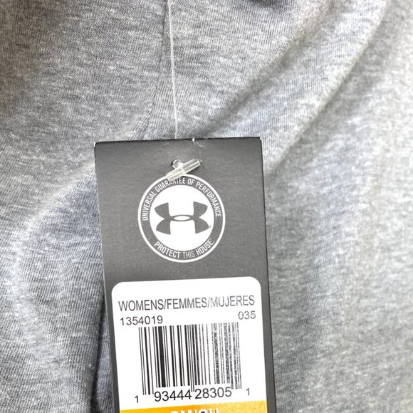 🌹SALE🌹 Under Armour Pride Circle Crossbars Shirt Grey Women's Size 1354019 035 - Picture 8 of 8